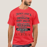 Camiseta Compensation Survey Analyst Birthday Christmas Gif<br><div class="desc">Compensation Survey Analyst Birthday Christmas GiftPresent .Check out our data,  analyst  t shirt selection for the very best in unique or custom,  handmade pieces from our clothing shops.</div>