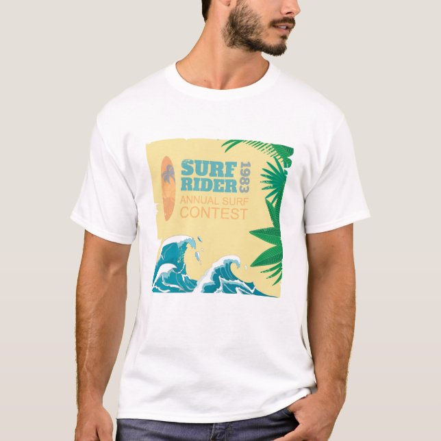 Camiseta Competencia |1983 de la resaca del jinete de la (Anverso)