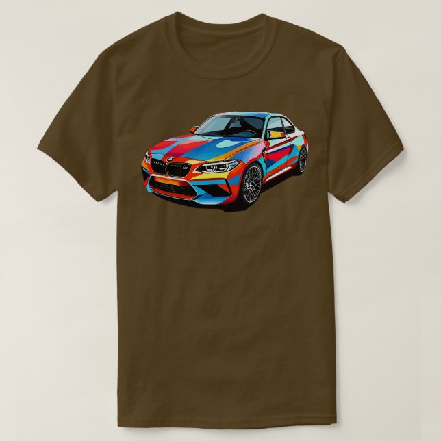 Camiseta Competencia Bmw M2 (Diseño del anverso)