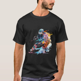 Camiseta Competencia de campeones deportivos de jugador de 