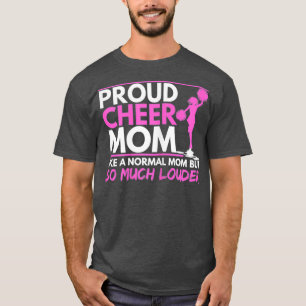 Camiseta Competencia de CheerLeer Mom Cheer