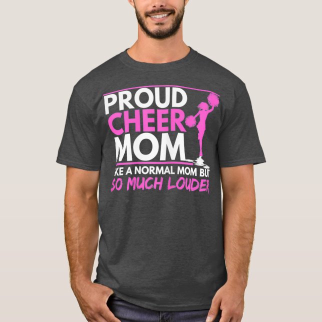 Camiseta Competencia de CheerLeer Mom Cheer (Anverso)