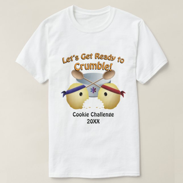 Camiseta Competencia de cookie (Diseño del anverso)