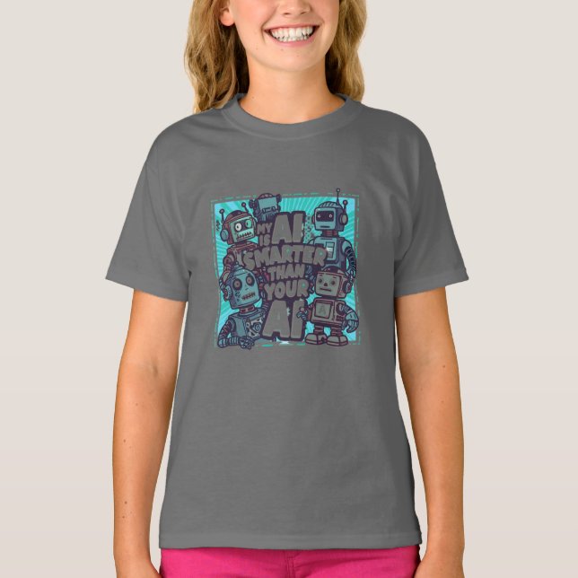 Camiseta Competencia de inteligencia artificial (Anverso)