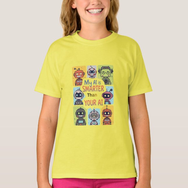 Camiseta Competencia de inteligencia artificial (Anverso)