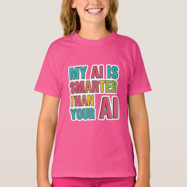 Camiseta competencia de inteligencia artificial (Anverso)
