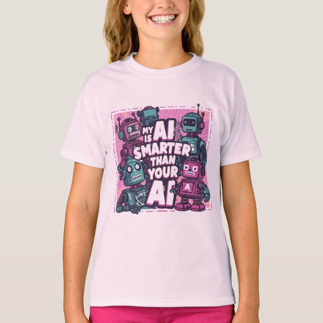 Camiseta Competencia de inteligencia artificial (Anverso)