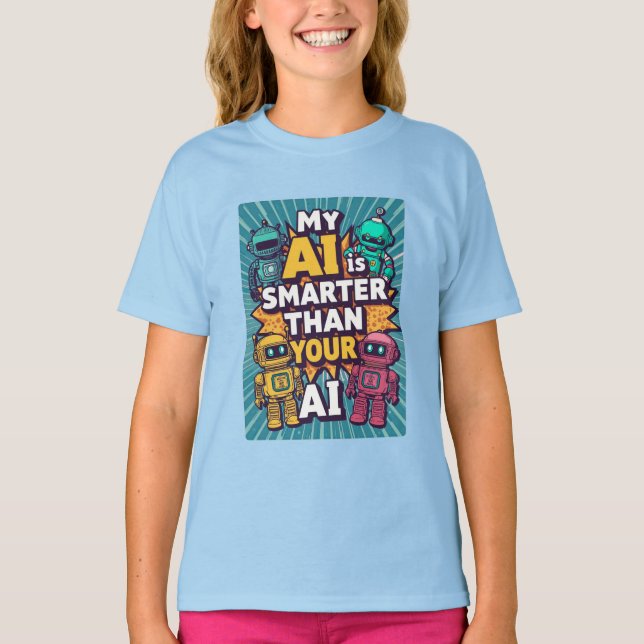 Camiseta Competencia de inteligencia artificial (Anverso)