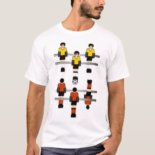 Camiseta Competencia del fútbol de Foosball