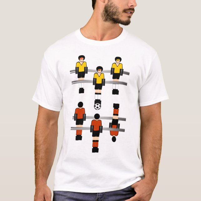 Camiseta Competencia del fútbol de Foosball (Anverso)
