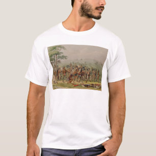 Camiseta Competencia del tiro al arco de Mandan, c.1832