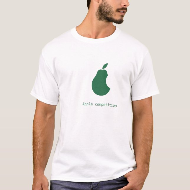 Camiseta competencia-pera de la manzana (Anverso)