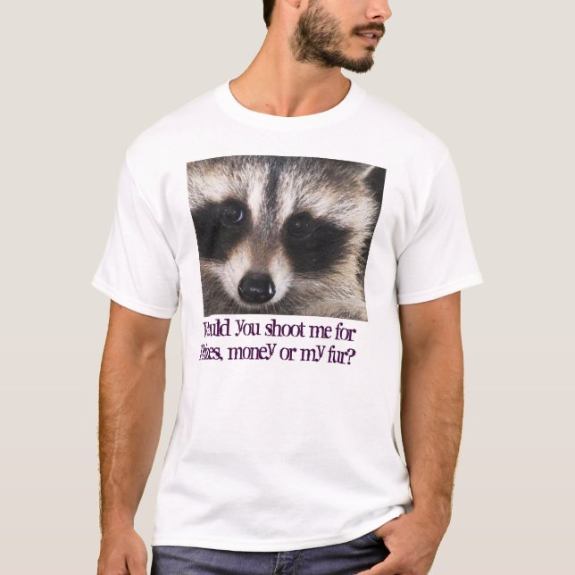 Camiseta Competencias de la matanza de la fauna; ¿diversión (Anverso)