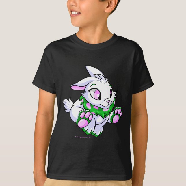 Camiseta Competir con Cybunny verde (Anverso)