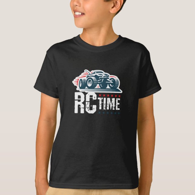 Camiseta Compilación de modelo de coche RC Time RC (Anverso)