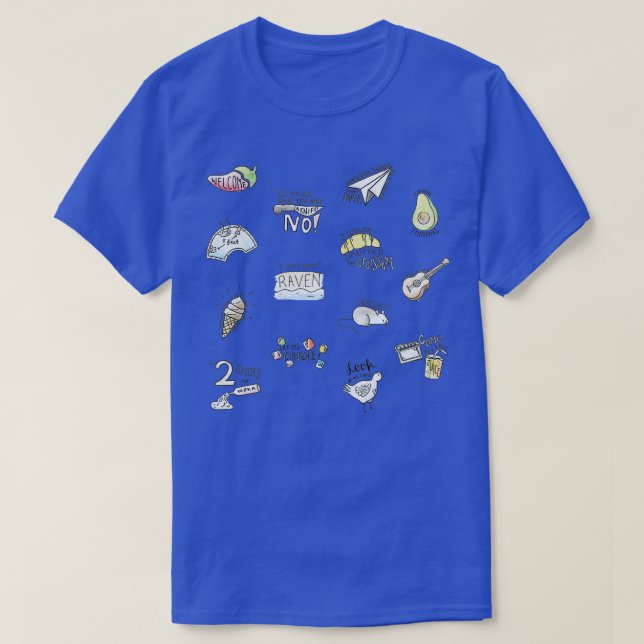 Camiseta Compilación de vides (Diseño del anverso)