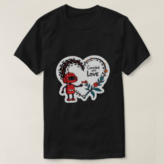 Camiseta Compilado con un programador divertido