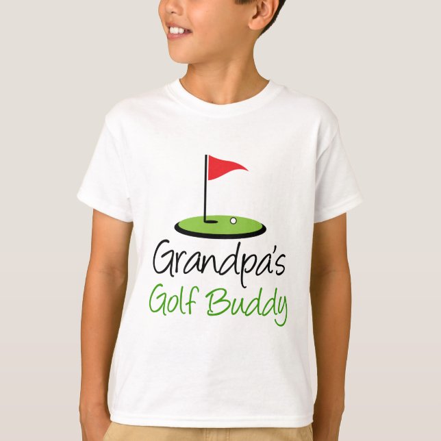Camiseta Compinche del golf del abuelo (Anverso)