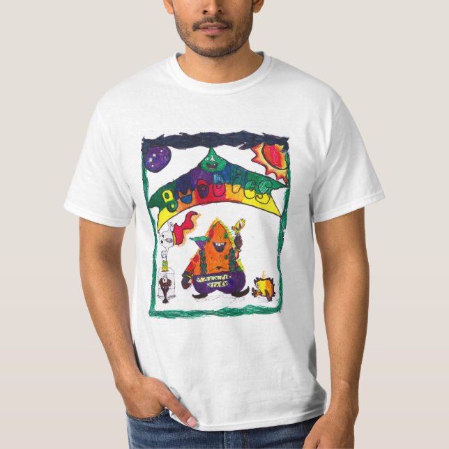 Camiseta Compinches rígidos de Makario (Anverso)