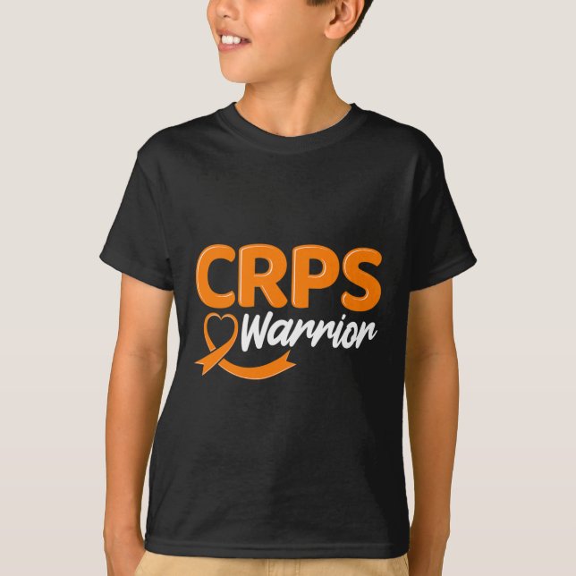 Camiseta Complejo de Guerrero Crps Síndrome de Dolor Region (Anverso)