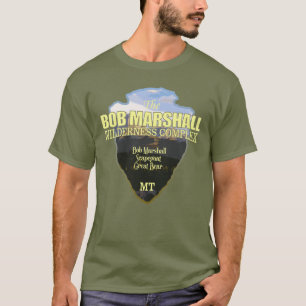 Camiseta Complejo Wilderness Bob Marshall (punta de flecha)