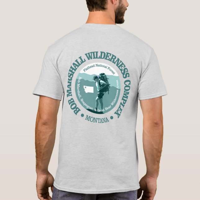 Camiseta Complejo Wilderness Bob Marshall (T) (Reverso)