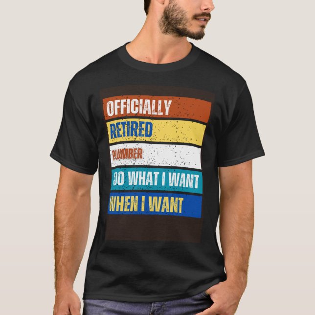 Camiseta Complemento retirado de retiro jubilado (Anverso)