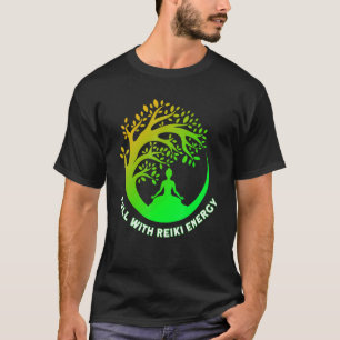 Camiseta Completa Con El Maestro De Curación De Reiki Energ