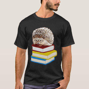 Camiseta Completamente Adorable Libro De Hedgehog Nerd