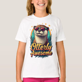 Camiseta Completamente Awesome, Funny Sea Otter Lover