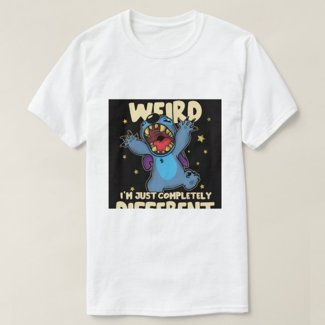 Camiseta completamente diferente (Diseño del anverso)