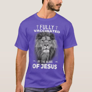 Camiseta Completamente Vacunado Por La Sangre De Jesús Grac