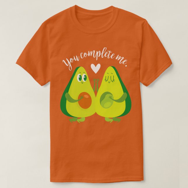 Camiseta Completarme Aguacate (Diseño del anverso)