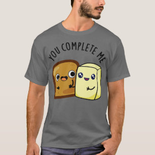 Camiseta Completarme El Pun De Mantequilla De Pan Cuaderno