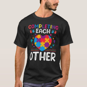 Camiseta Completarse Entre Sí Apoyo A La Concienciación Sob
