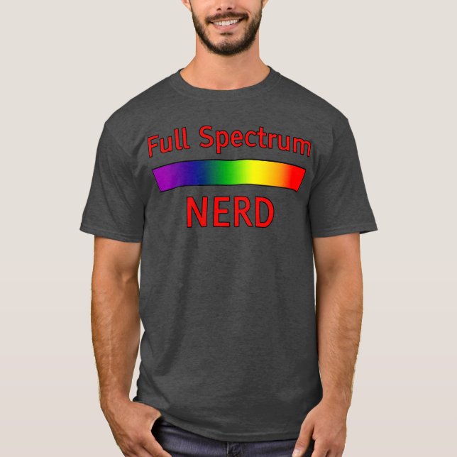Camiseta Completo espectro Nerd divertido (Anverso)