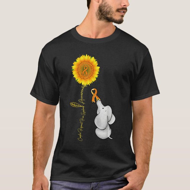 Camiseta Complex Regional Pain Syndrome Sunflower Baby Elep (Anverso)