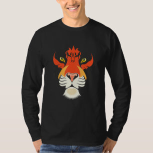 Camiseta Cómplice Boca Abierta Tigre Cumpleaños Me