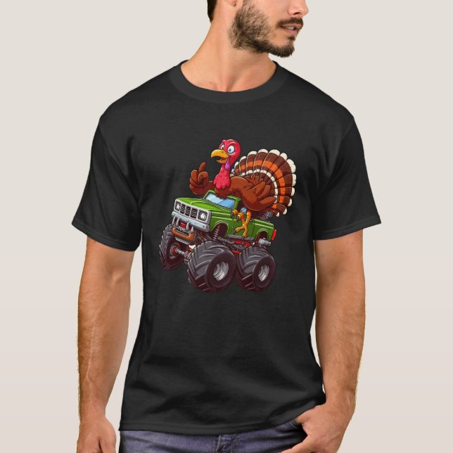 Camiseta Cómplice de Monstruo del Día de Acción de Gracias  (Anverso)
