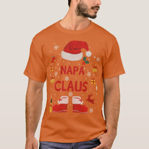 Camiseta Cómplice de Santa Cosa Napa Claus Xmas Pajama Tee