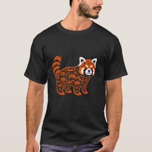 Camiseta Cómplice divertida calabaza Red Panda Candy Hallow