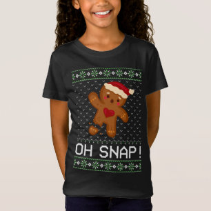 Camiseta Cómplice Oh Gingerbread Navidades Feo Gi