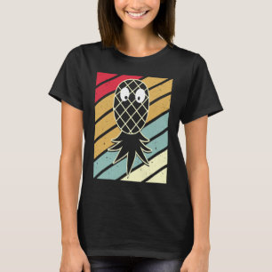 Camiseta Cómplice Retro Funny boca abajo Hombres de piña mu