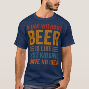 Camiseta Cómplices de cerveza que beben un día sin cerveza