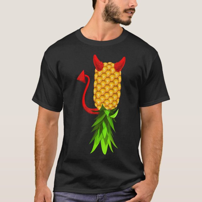 Camiseta Cómplices de piña al revés divertidos (Anverso)