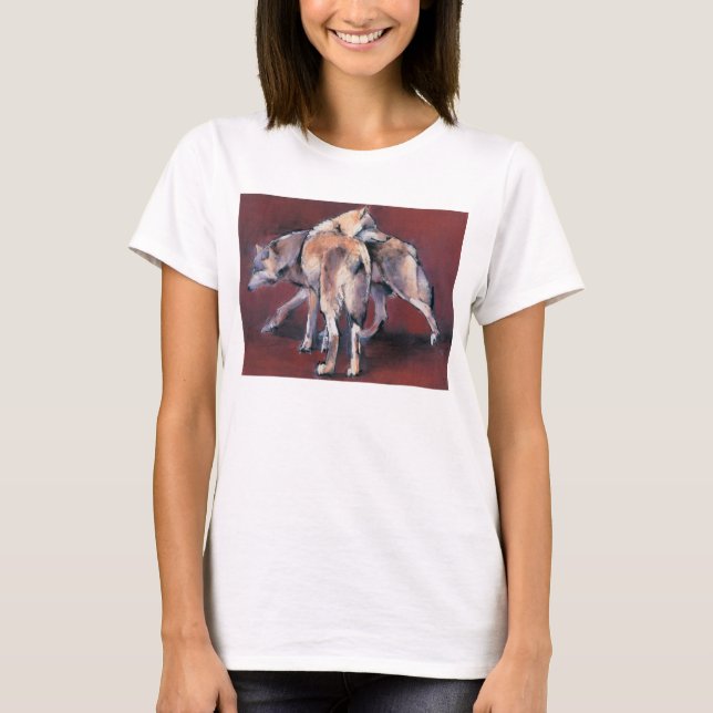Camiseta Composición 2001 del lobo (Anverso)