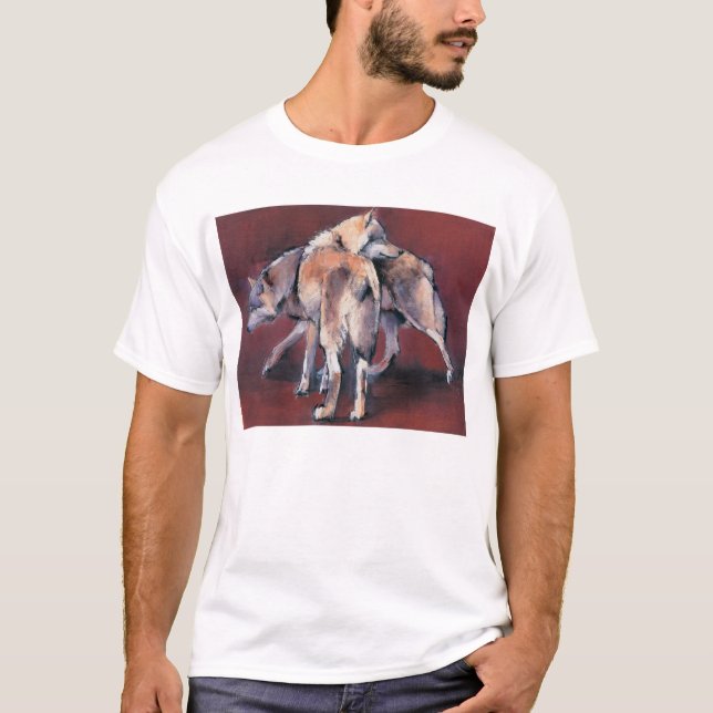 Camiseta Composición 2001 del lobo (Anverso)