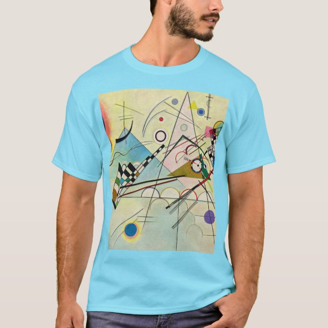 Camiseta Composición 8, 1923 por Wassily Kandinsky (Anverso)