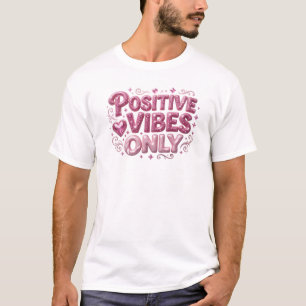 Camiseta Composición artística de vibraciones positivas de