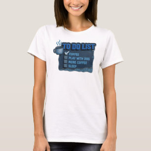 Camiseta Composición artística retro marina CAFE JUEGA CON